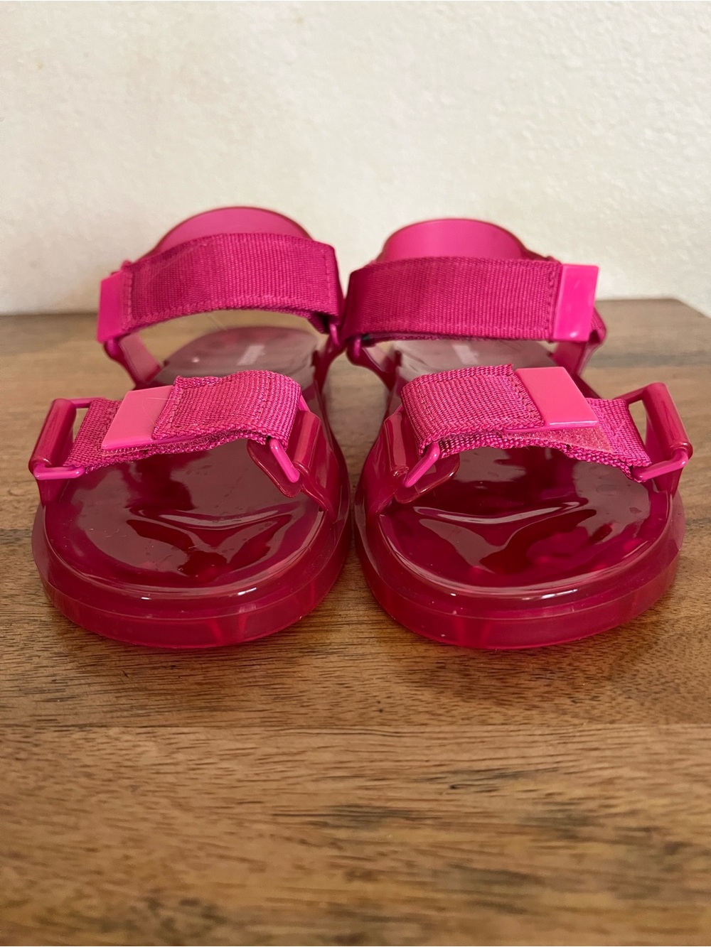 Melissa Papete Jelly Sandals Pink US 7 EU 38 - Picture 4 of 13